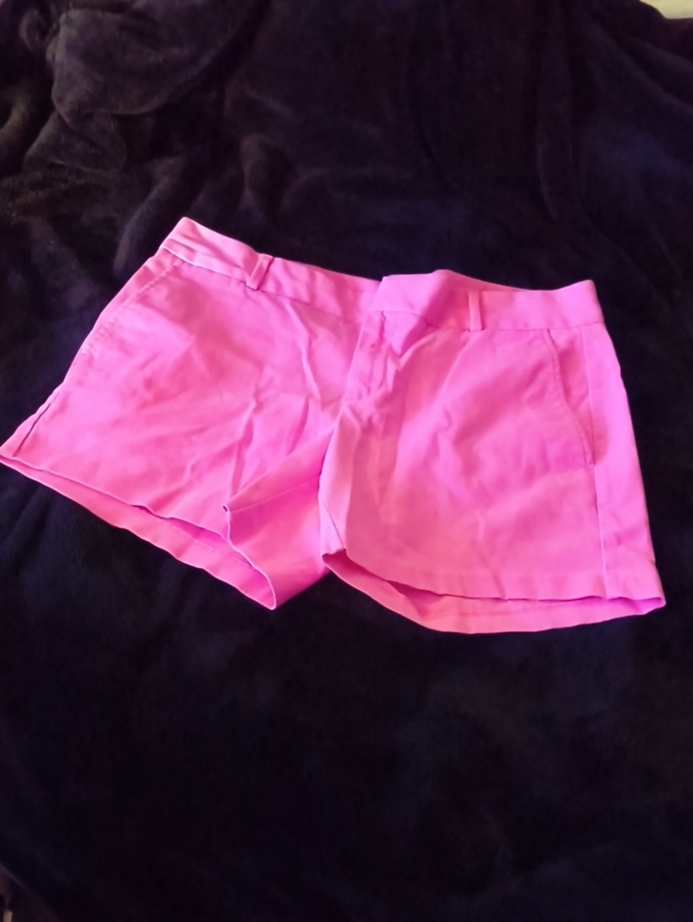 Banana Republic Milly Collection Women’s 8 Pink Casual Cotton Spandex Shorts